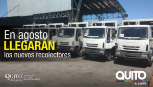 Camiones recolectores de basura de EMASEO EP